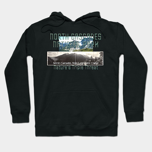 North Cascades NP Hoodie by teepossible